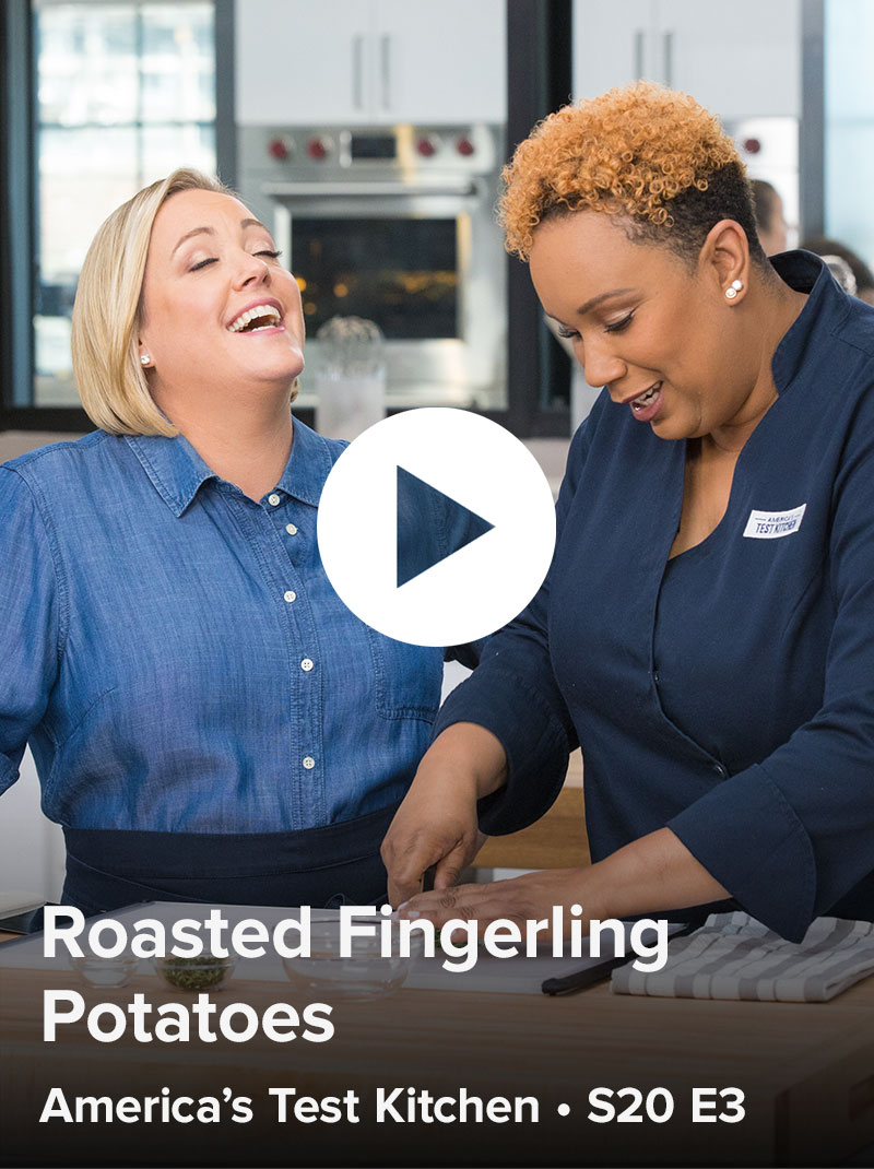 Roasted Fingerling Potatoes: America's Test Kitchen S20 E3