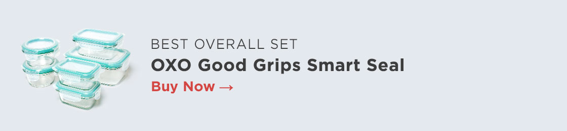 Best Overall Set. OXO Good Grips Smart Seal. Buy Now!